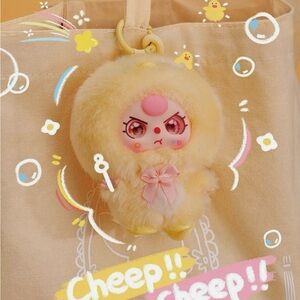 Baby Three Mini Hug Plush Pendant - Chu Chu Wanna Hug Hug  (Heterochromia Eyes)